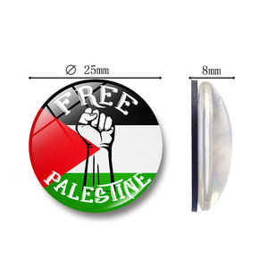 Venta al por Mayor de Adhesivos Magnéticos Decorativos para Refrigerador con Bandera Nacional de Resina, Decoración Creativa para el Hogar, 25MM - Product Image 6