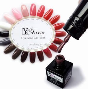 Y-shine Gel UV en une étape non toxique, couleur noire, 3 en 1, certifié Intertek, conforme aux normes GMP, fiche de données de sécurité disponible, origine Guangdong - Product Image 2
