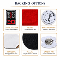 Patchs personnalisés en PVC de haute qualité en gros, patchs en silicone avec logo thermocollant