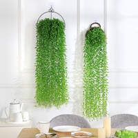 Plantes Artificielles Suspendues Type Saule pour Plafond, Végétation Décorative