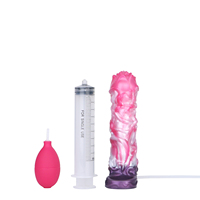 YC-2513 Lotus Breath Flower Spirit Fantasy Manchon d'extension pénienne pour hommes avec fonction de jet d'eau Jouet de plaisir pour adultes