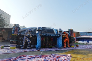 Arène <span class=keywords><strong>de</strong></span> tir au laser Battle Dome, champ <span class=keywords><strong>de</strong></span> bataille <span class=keywords><strong>de</strong></span> tir au laser gonflable pour les locations <span class=keywords><strong>de</strong></span> fêtes commerciales et les centres <span class=keywords><strong>de</strong></span> divertissement - Product Image 3