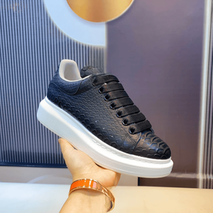 Alexander - Zapatos Deportivos Casuales Diarios Mc con Parches de Gamuza Naranja a la Moda y con Suela Gruesa para Mayor Altura, Modelo Queen - Product Image 4