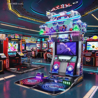 Machine de danse interactive commerciale Crazy Dance - Jeu d'arcade multijoueur, machine de jeu d'arcade vidéo, machine de jeu de danse de salle