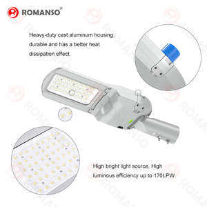 ไฟถนน LED Romanso IP66 60W 100W 150W 200W 240W 300W 170LM/W ETL CETL DLC พร้อมโฟโตเซลล์ 5000K - Product Image 4