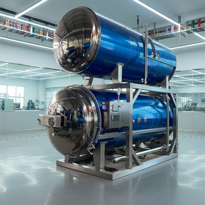 Esterilizador <span class=keywords><strong>de</strong></span> Alimentos en Bolsa para Autoclave, Esterilización a Vapor a Alta Temperatura y Presión, Retorta para Alimentos en Latas - Product Image 1