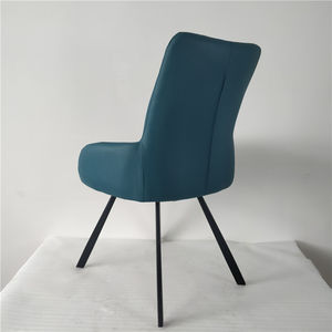 Venta al por mayor de muebles <span class=keywords><strong>para</strong></span> el hogar nuevo diseño moderno de cuero de la PU azul <span class=keywords><strong>Silla</strong></span> de comedor <span class=keywords><strong>para</strong></span> venta - Product Image 5