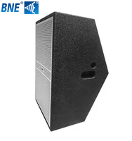 E112M Enceinte de monitoring de scène en caisson de basses 2 voies 500W 12 pouces pour sonorisation de divertissement, DJ et audio professionnel