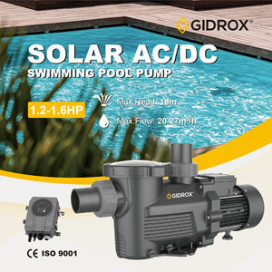 Bomba de Piscina Solar Híbrida de Corriente Continua y Alterna de 1 HP y 1.5 HP para Piscinas Familiares y Acuarios - Product Image 1