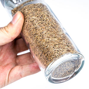 Botella de especias de vidrio de 6oz, tarro de condimento en polvo de cebolla y Chile con tapa de agujero pequeño de Metal de acero inoxidable - Product Image 2