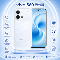 Smartphone vivo S60e 5G, processeur octa-core, écran 144 Hz, double SIM, reconnaissance faciale, écran AMOLED, nouveau modèle original Android VIVO s60e 2026