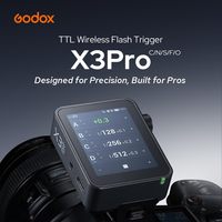 Godox X3 Pro S pour Sony C/N/O Déclencheur Flash Sans Fil TTL 2.4GHz Écran Tactile LCD, Batterie au Lithium Intégrée