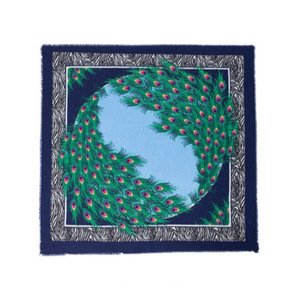 Custom Vintage Abstract Print <b>Scarf</b>, 100cm Wide Soft Breathable Ladies Daily Shawl Bulk Wholesale - Product Image 5