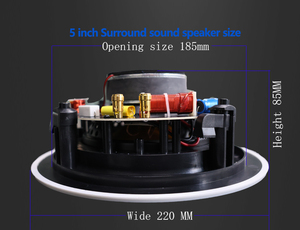 Rạp hát tại nhà không dây Wifi & cho bluetooth hệ thống loa 5.1/7.1 loa trần được xây dựng trong bộ khuếch đại công suất điều khiển từ xa - Product Image 5