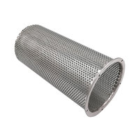Tube Filtrant en Mailles Métalliques en Acier Inoxydable Perforé 100 120