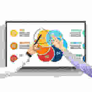 Tableau blanc numérique tout-en-un professionnel T-C255I avec écran tactile LED multi-touch, tableau d'affichage, tableau d'écriture, avec certificat CE CB - Product Image 3