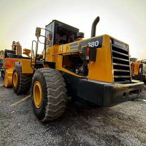 Cargador frontal original Komatsu de Japón, cargador de ruedas Komatsu Wa380 usado, cargador frontal Komatsu Wa380 - Product Image 3