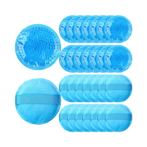 Paquete en frío Pequeñas cuentas <span class=keywords><strong>de</strong></span> gel reutilizables Compresa fría <span class=keywords><strong>y</strong></span> caliente para las muelas del juicio <span class=keywords><strong>de</strong></span> los niños Lesiones en el cuello <span class=keywords><strong>Ojos</strong></span> cansados Dolores <span class=keywords><strong>de</strong></span> <span class=keywords><strong>cabeza</strong></span>-Tela azul - Product Image 1