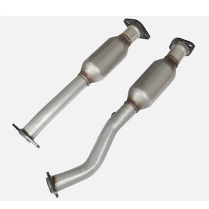 Juego de 4 piezas de colector de escape con catalizador de ajuste directo para Infiniti QX56 Base 5.6L 2004-2010, reparación atornillable - Product Image 2