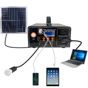 Yogu thông minh 300W năng lượng lưu trữ cung cấp điện Màn hình LCD hiển thị 220V/USB/LED lỗ năng lượng mặt trời + Mains Dual sạc - Product Image 1
