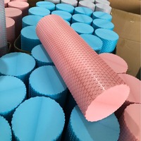 Rodillo de Masaje Flotante de EVA Sólido para Yoga, 30*10cm, Impermeable, Relajante Muscular para Terapia en Piscina, Rodillo para Piernas, Tamaño de Viaje