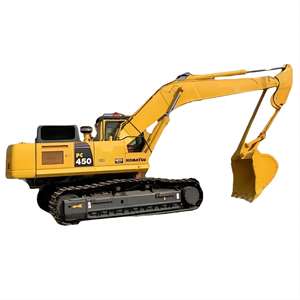 รถขุดตีนตะขาบ Komatsu PC450-8 มือสอง ประสิทธิภาพสูง 45 ตัน พร้อมเครื่องยนต์ Kubota Cat ขายดี - Product Image 1