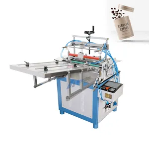 Paper Tube Labeling Machine Composite Paper Can Labeling Machine Hot Melt Glue Labeling Machine