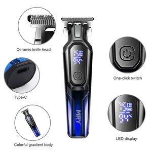 MRY Vente en gros <span class=keywords><strong>Tondeuse</strong></span> à <span class=keywords><strong>cheveux</strong></span> sans fil professionnelle Machine à couper les <span class=keywords><strong>cheveux</strong></span> Rechargeable Usb Coupe de <span class=keywords><strong>cheveux</strong></span> Sculpture Gravure <span class=keywords><strong>Tondeuse</strong></span> à <span class=keywords><strong>cheveux</strong></span> pour hommes - Product Image 3