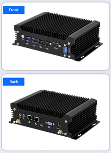Mini PC Industrial Integrado de Doble <span class=keywords><strong>COM</strong></span> y Doble LAN, Intel Core i5 8350U, Doble Pantalla, USB, M.PCIe, WIFI <span class=keywords><strong>6</strong></span>, PC Industrial en Caja Pequeña - Product Image 2