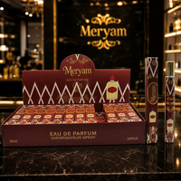 Coffret Cadeau Parfum Homme & Femme en Spray, Cylindre Brillant Vin Bourgogne, Idéal Anniversaire, Soirée Romantique, Nuit en Amoureux