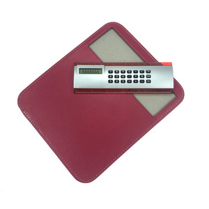 Mouse Pad Calculator With Pu Surface 15Cm Ruler Office Desktop Business Financial Calculator - Product Image 1