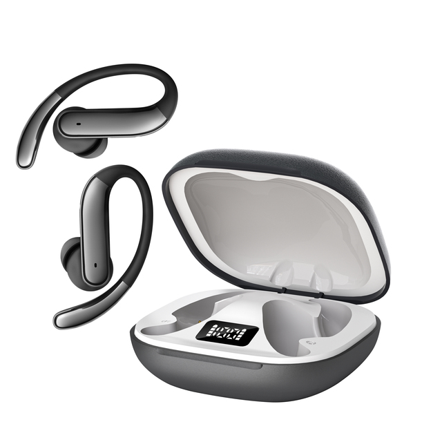 Language Simultaneous Translator Headset Business Interpretation Earhook Earphone Travel Digital Display Translation TWS Earbuds
