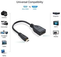 Câble adaptateur d'extension Micro HDMI mâle vers femelle plaqué or en PVC 1080P pour projecteur, ordinateur et moniteur - Vente en gros