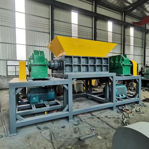 Broyeur à double arbre de grande taille, machine de broyage multifonctionnelle pour le recyclage des déchets plastiques, métalliques, de <span class=keywords><strong>ferraille</strong></span>, de bois et de caoutchouc - Product Image 4