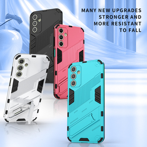 Zırh Samsung kılıfı Galaxy A15 A25 A34 A24 A14 darbeye telefon kılıfı için A54 bracket A05 A05S artı kablosuz şarj braketi ile - Product Image 2