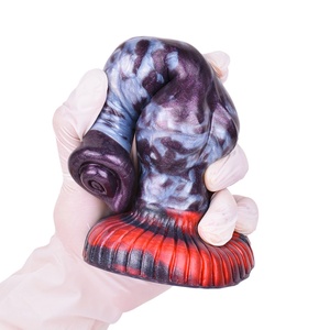 NNSX Realistic Knot Anal <b>Dildo</b> Silicone Animal Cock Penis With Suction Cup Anal Plug G-Spot Prostate Massage for Women Sex Toys - Product Image 3