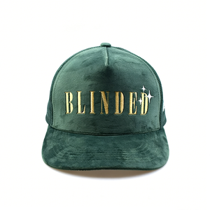 Бейсболка унисекс с индивидуальной вышивкой, 5 панелей, темно-зеленая, повседневная, для активного отдыха, сетчатая, вельветовая, кепка-тракер - Product Image 2