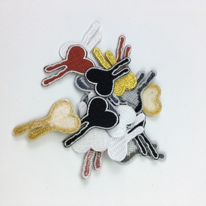 Patchs brodés personnalisés, peler <span class=keywords><strong>et</strong></span> coller, support, fer personnalisé sur patchs de broderie - Product Image 6