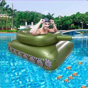 Inflatable Tank Swimming Ring 155cm Water Toy For Pool Fun - Product Image 3