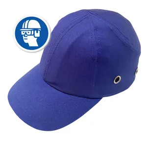 Custom logo anti-smash workshop Caps with Personalized Adjustable Trucker baseball bump cap with removal ABS shell