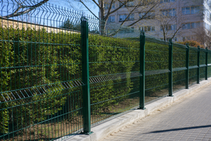 Système de clôture 3D de 1,53 m de hauteur avec courbures en W, fil de 5,0 mm galvanisé à chaud, facilement assemblable avec poteau - Product Image 6