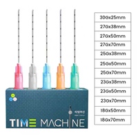 Kit d'aiguilles canules stériles à usage unique multi-calibre 18/21/22/23/25/27/30G en acier inoxydable pour animaux de compagnie et esthétique Livraison gratuite