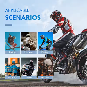 D2 6x nhiều người xe máy không dây <span class=keywords><strong>Interphone</strong></span> âm thanh trộn Mũ bảo hiểm màu xanh răng intercom Tai nghe 6 tay đua - Product Image 5