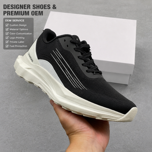 Chaussures de luxe pour hommes et femmes, baskets en maille noire de haute qualité, baskets épaisses, baskets pour hommes, nouveauté - Product Image 1