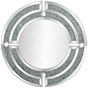 <span class=keywords><strong>Grand</strong></span> <span class=keywords><strong>miroir</strong></span> <span class=keywords><strong>mural</strong></span> rectangulaire en forme de diamant écrasé pour la décoration de la maison - Product Image 2