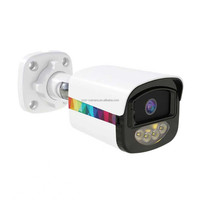 Cámaras IP 4K Sony Profesionales con Micrófono PoE, Luz Cálida, Visión Nocturna, Video a Color y Audio