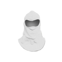 Capuche ignifuge à double couche en aramide certifiée - Protection ignifuge pour la tête et le visage pour les opérations de sauvetage