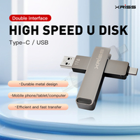 Unidad flash USB 3,0 8GB 16GB 32GB 64GB 128GB tipo C 4 en 1 unidad flash giratoria USB