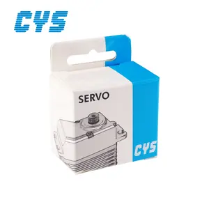 CYS-S8221 סגסוגת התיכון מקרה 1.5kg דוכן מומנט דיגיטלי Ti הילוך ברזל Core סרוו עבור 450 מסוק