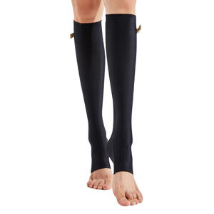 Pita pembentuk kaki musim panas, bahan spandeks Anti bakteri kontrol kuat pelangsing lengan kompresi kaki elastis - Product Image 5